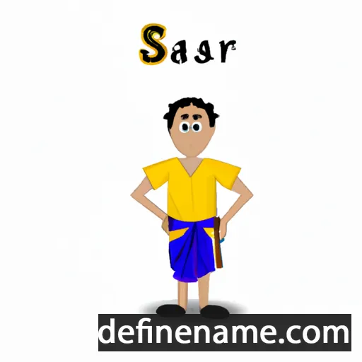 Sansar cartoon