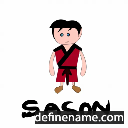 Sansoen cartoon