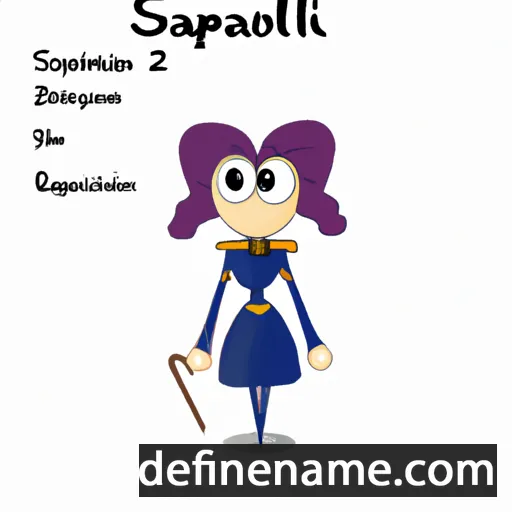 Sanspirella cartoon