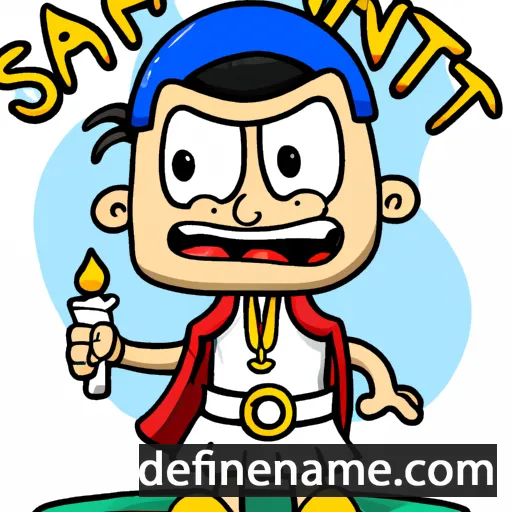 cartoon of the name Santippe