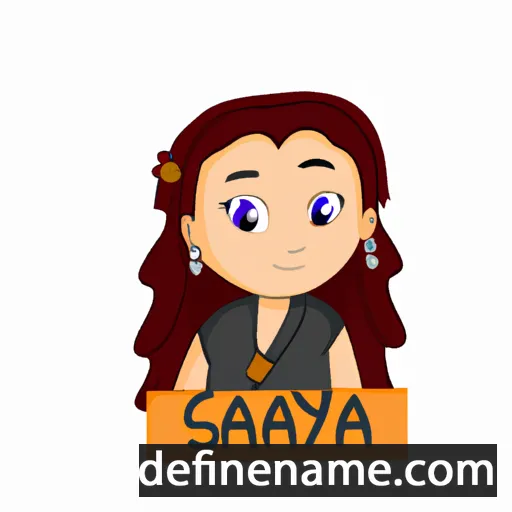 Sanyara cartoon