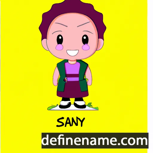 Sanyu cartoon