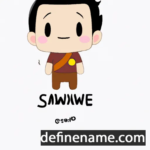 Saowanee cartoon