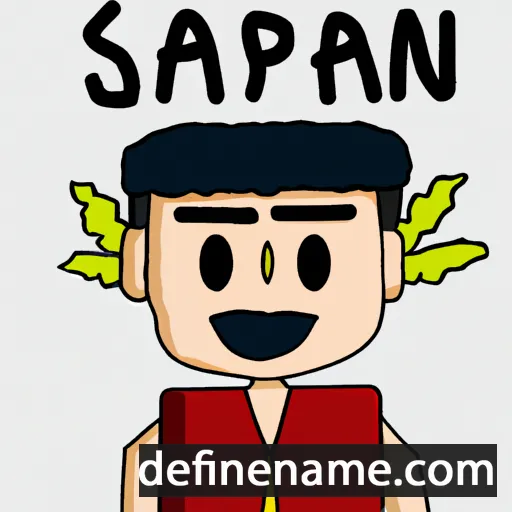 Sapan cartoon