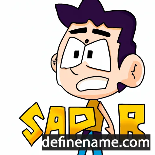 Sapar cartoon