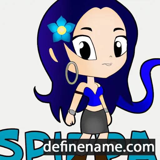 cartoon of the name Saphira