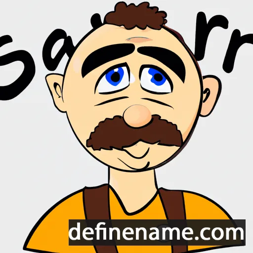 cartoon of the name Şärif