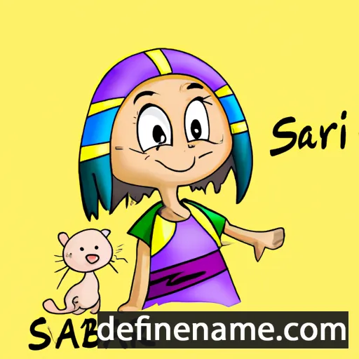 cartoon of the name Sarabi