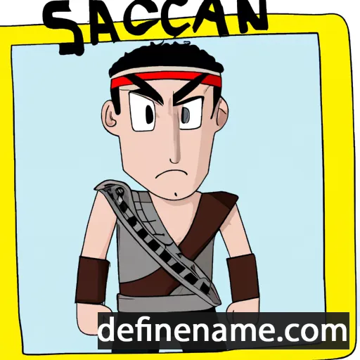 Saracen cartoon