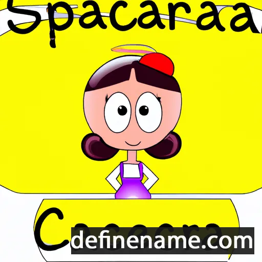 cartoon of the name Saracena