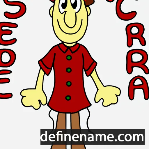 cartoon of the name Saraceno