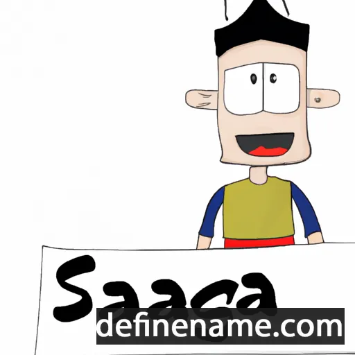 Saraga cartoon