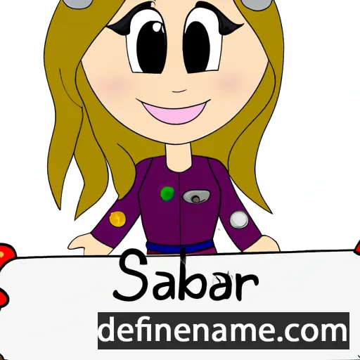 Sarahel cartoon