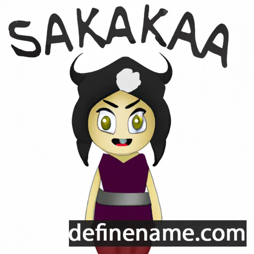 cartoon of the name Sarakka