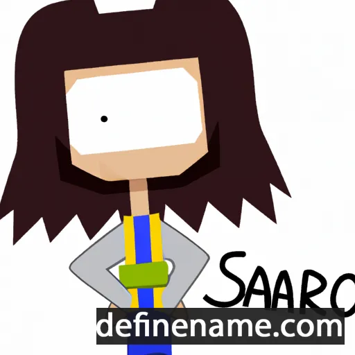 Sarako cartoon