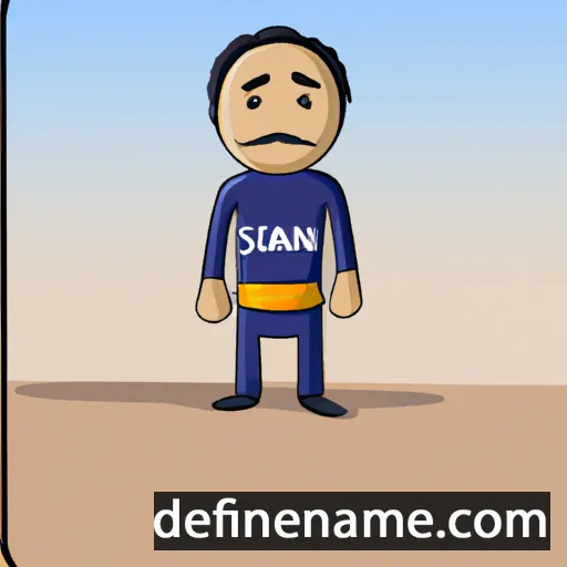 cartoon of the name Saraman