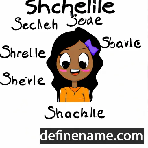 cartoon of the name Sarchelle