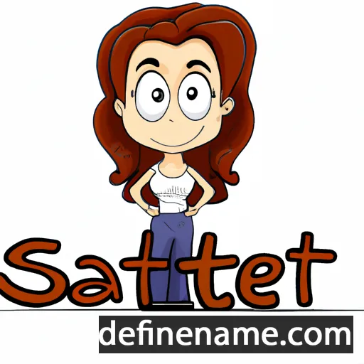 Sarette cartoon