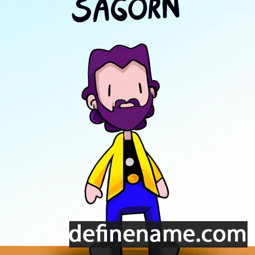 Sargón cartoon