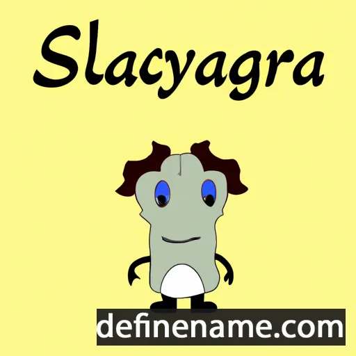 Sargylaana cartoon