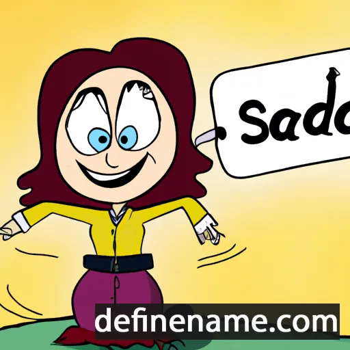 Sarıada cartoon