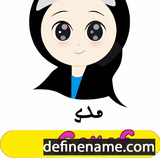 cartoon of the name Sarifah