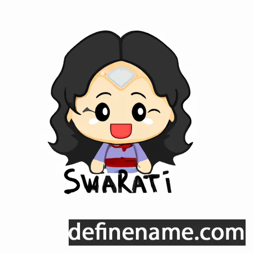 Sariwati cartoon