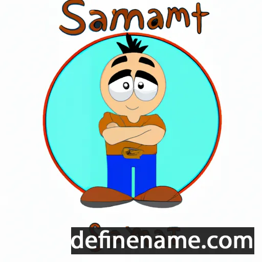 cartoon of the name Sarmat