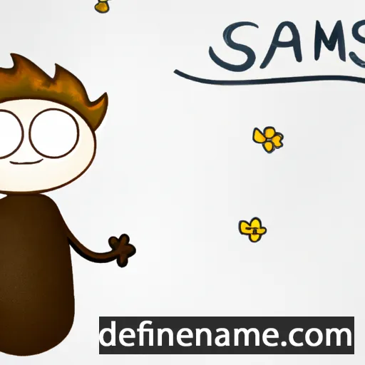 cartoon of the name Sarmis