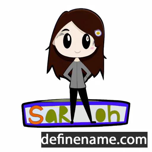 Sarrah cartoon