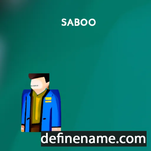 cartoon of the name Sarrojboy