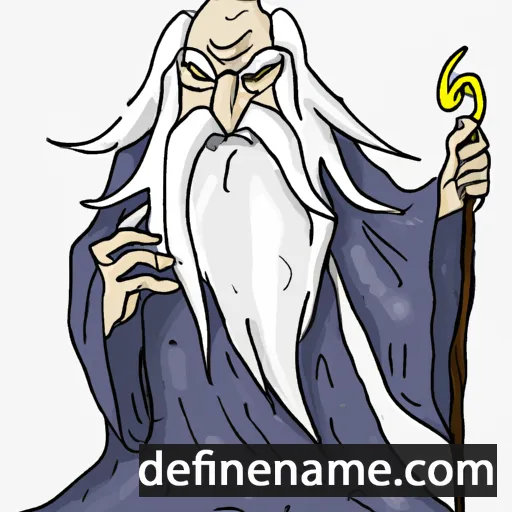 Saruman cartoon