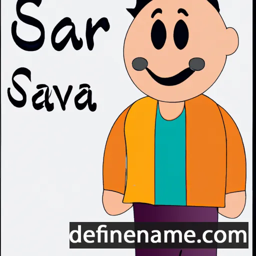 Sarvar cartoon