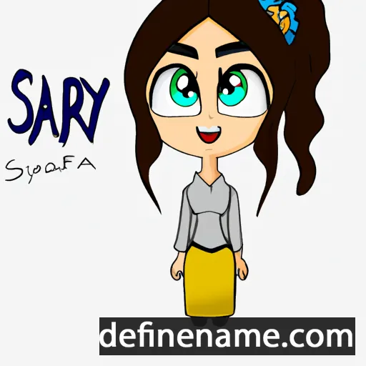 Sarya cartoon