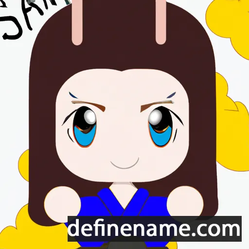 cartoon of the name Sasami