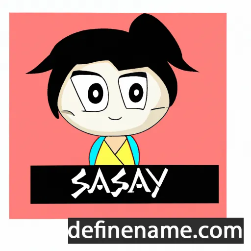 Sasayoki cartoon