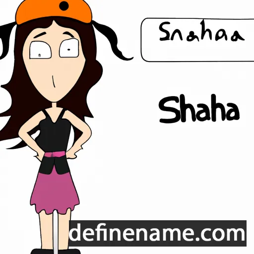 Sashra cartoon