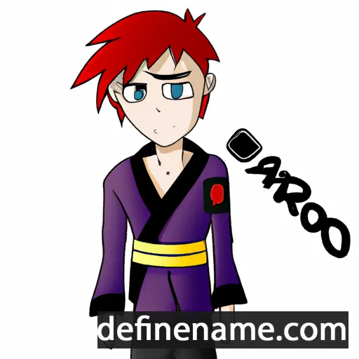 cartoon of the name Sasori