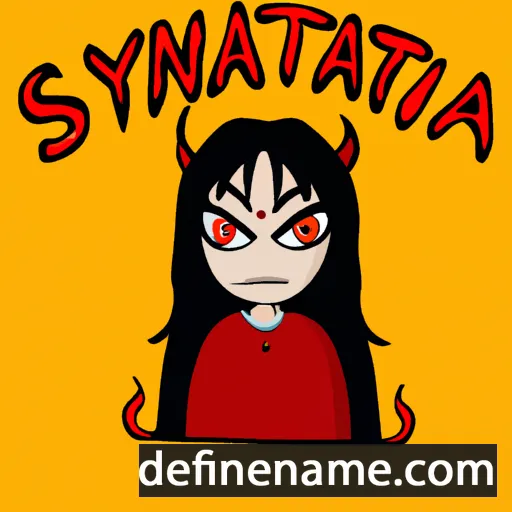 Satanaya cartoon