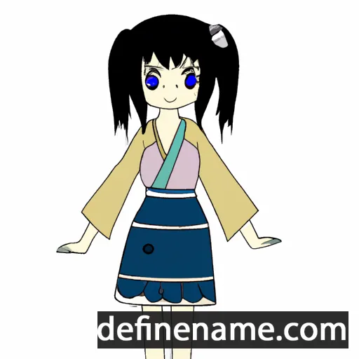 cartoon of the name Satoko