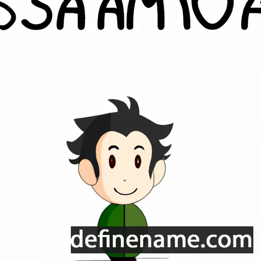 Satoma cartoon