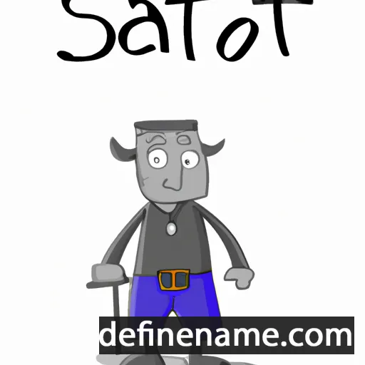 Sator cartoon