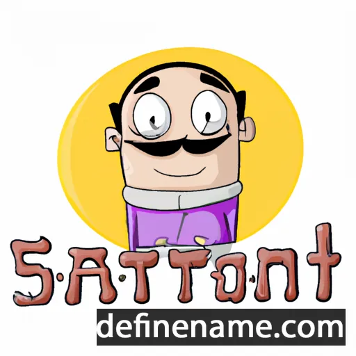 cartoon of the name Satornil