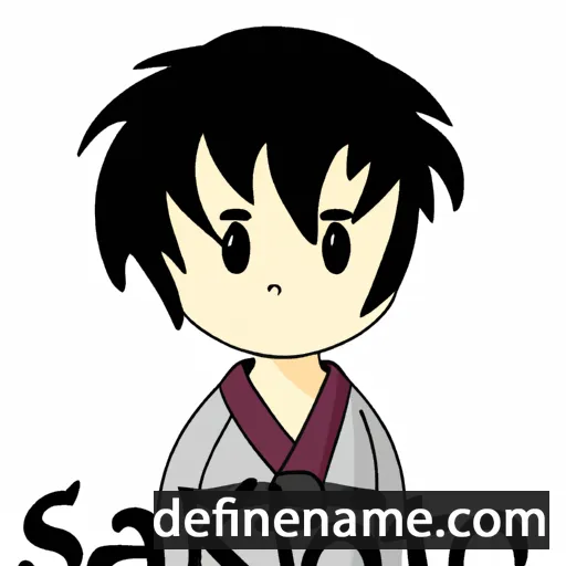 cartoon of the name Satoruko