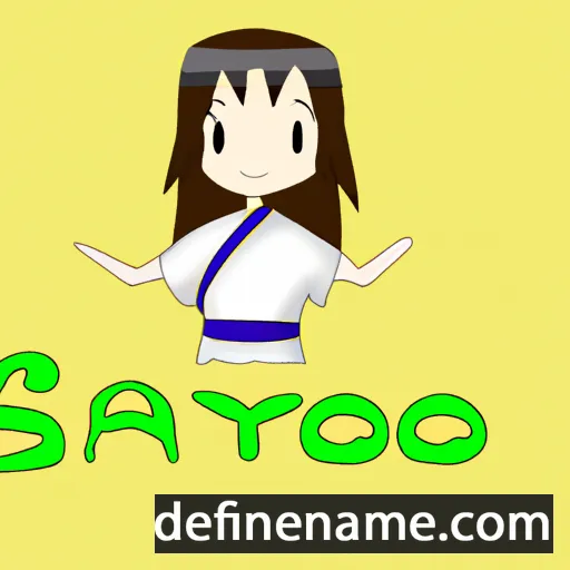 Satoyo cartoon