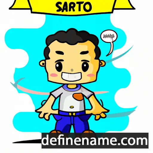 Satriono cartoon