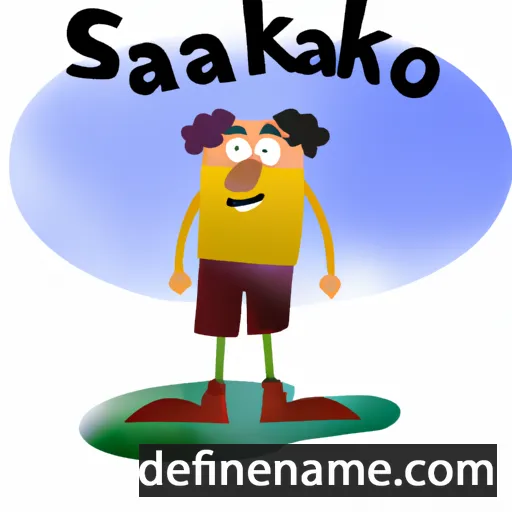 cartoon of the name Satsko