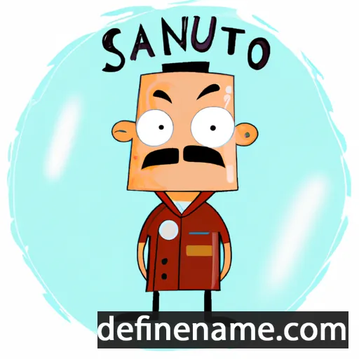 cartoon of the name Saturino