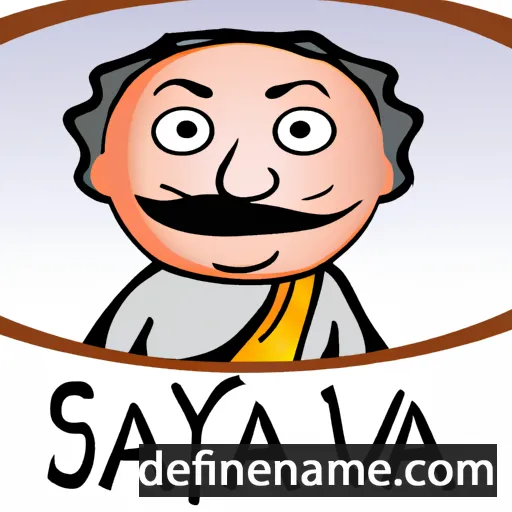 Satyadev cartoon