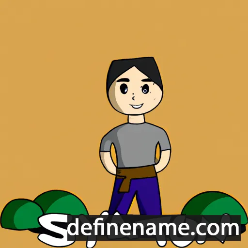 cartoon of the name Satyen